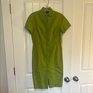 Elegant Green Women's Dress
